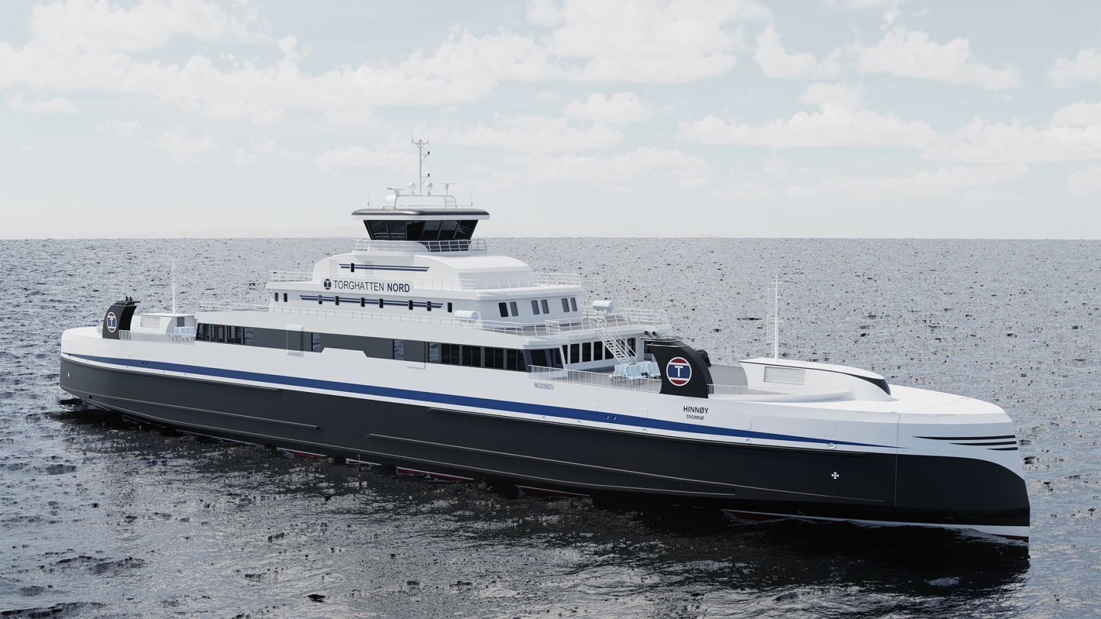 State-of-the-art environmentally friendly ferry is equipped with human-centric lighting