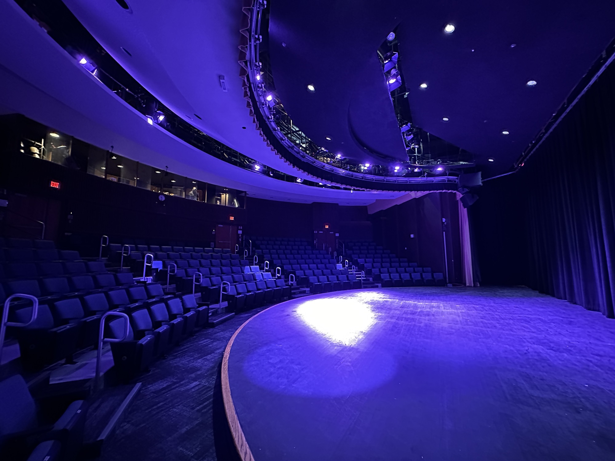 A community college theatre is transformed with Elation lighting upgrade